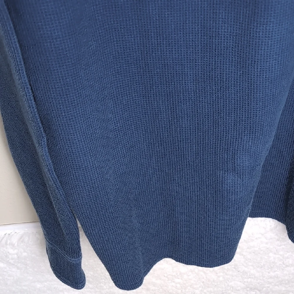 J. Crew Men's Navy Polo Shirt Men's XXL Blue Long sleeve Shirt